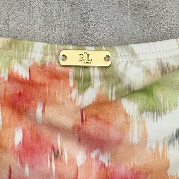 Lauren Ralph Lauren Hipster Bikini Bottom Womens Size 16 Floral Swim Pool NWT - Picture 9 of 13